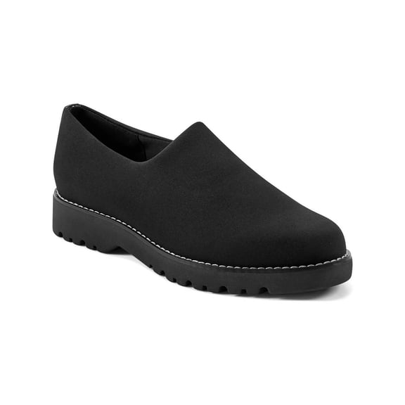 Easy Street Womens Hewitt 2 Padded Insole Knit Slip-On Sneakers