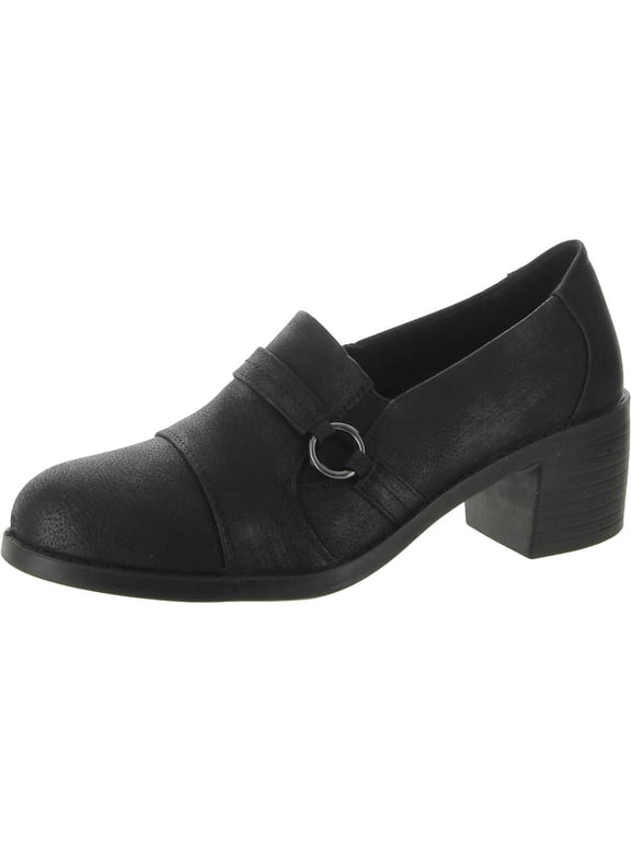 Womens LUKA Faux Leather Zipper Shooties