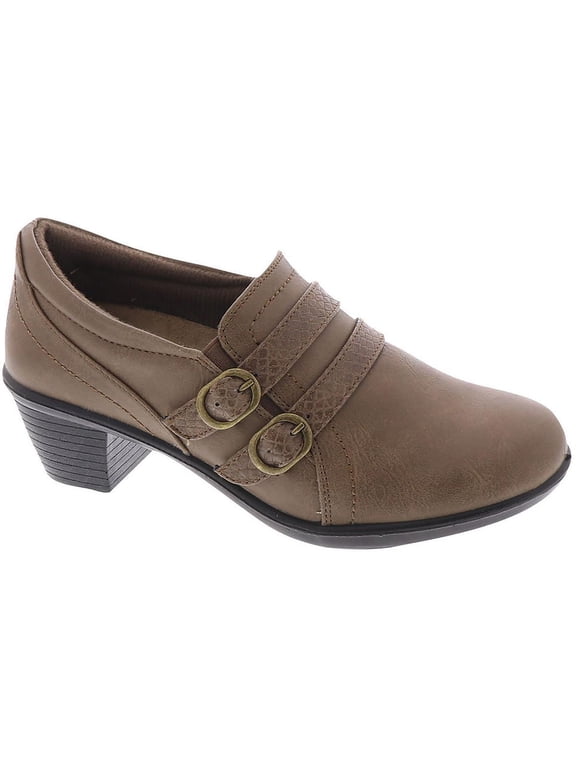 Womens Stroll Round Toe Block Heel Pumps Dress Casual Shoes