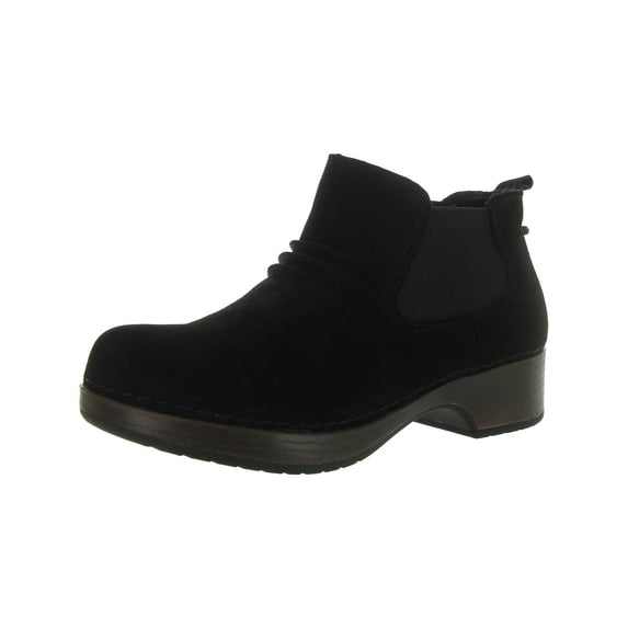 Easy Street Womens Sure Thing Suede Padded Insole Chelsea Boots