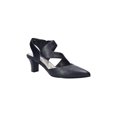 thumbnail image 1 of Easy Street Venue Women's Asymmetrical High Heels Color: Navy Size: 7, 1 of 4