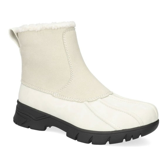 Easy Street Yuka Easy Works Women's Slip Resistant Waterproof Boots Color: Winter White Size: 9 WIDE