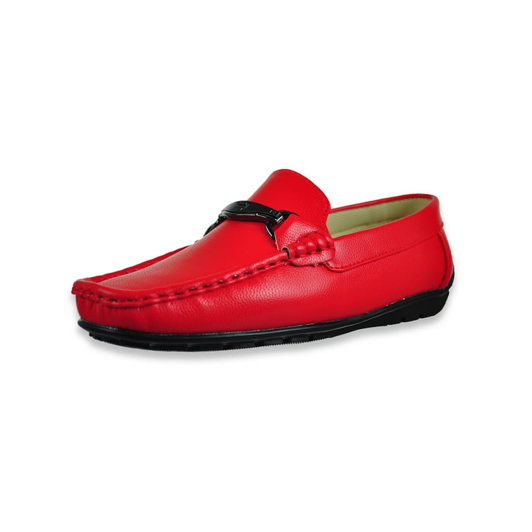 Boys red dress shoes hotsell