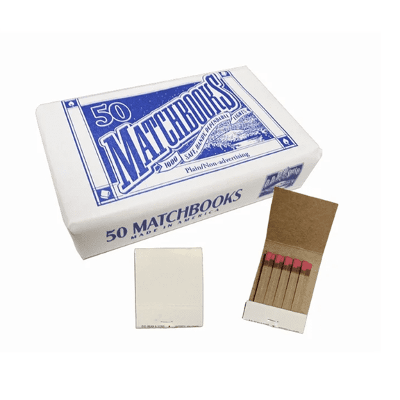 Easy-Strike Safety Matchbooks 50 Pack