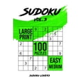 thumbnail image 1 of Easy Sudoku Books Sudoku Large Print: 100 Easy and Medium Puzzles, Book 3, (Paperback), 1 of 1