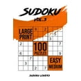 thumbnail image 1 of Easy Sudoku Books Sudoku Large Print: 100 Easy and Medium Puzzles, Book 5, (Paperback), 1 of 1