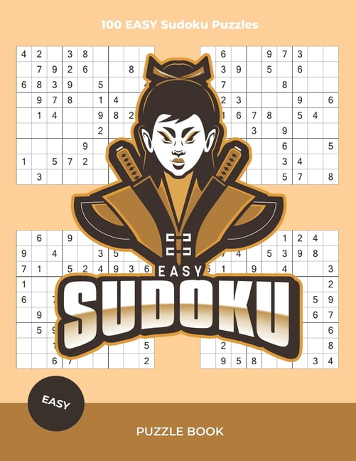 Easy Sudoku Puzzle Book: 100 Large Print Sudoku Puzzles For Adults and Seniors With Solutions (vol.1), (Paperback)