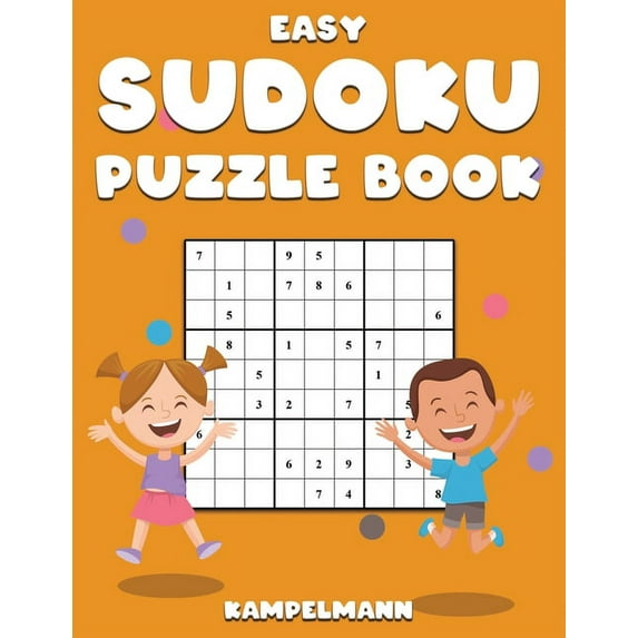 Easy Sudoku Puzzle Book: 250 Easy Large Print with Instructions and Solutions for Kids and Beginners, (Paperback)