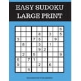 thumbnail image 1 of Easy Sudoku Puzzle Books Large Print (Paperback)(Large Print), 1 of 1
