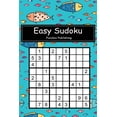 thumbnail image 1 of Easy Sudoku: Sudoku Puzzle Game For Beginers With Hand Drawn Abstract Fish Pattern Background Cover, (Paperback), 1 of 1