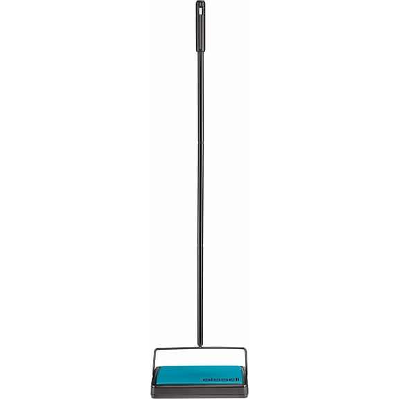 Easy Sweep Compact Carpet & Floor Sweeper, 2484A, Teal