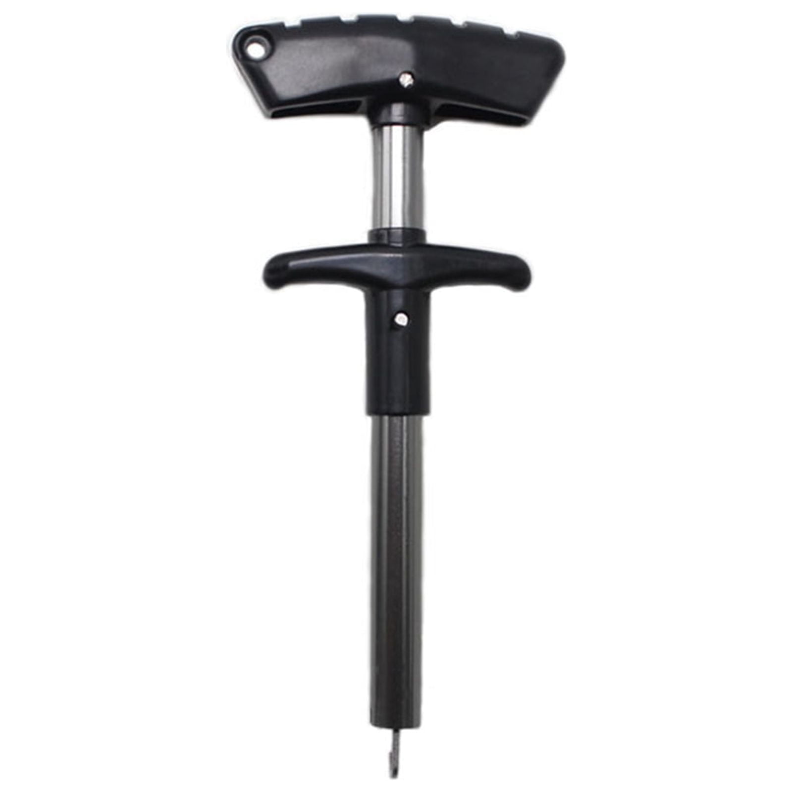 Easy Fishing Hook Remover – T-Handle Squeeze-Out Tool For Deeply Embedded Hooks, Blue Anodized Aluminum