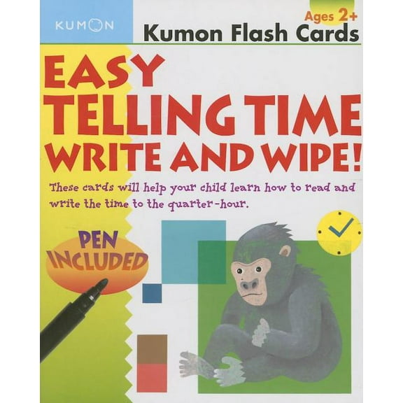 Pre-Owned Easy Telling Time: Write and Wipe!