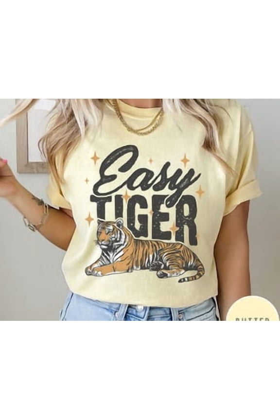 Easy Tiger Boho Vintage T-Shirt