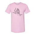 thumbnail image 1 of "Easy Tiger Shirt, Easy Tiger, Soft Bella Canvas, Sublimation, Tiger Shirt, Gift For Her, Mom Tshirt, Tiger Lover, Feline, Meow, Tigers, Lilac, 2XL", 1 of 1