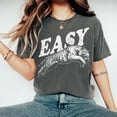 thumbnail image 1 of Easy Tiger Shirt, Retro Boho Tee, Unisex Trendy Aesthetic Shirt,, 1 of 5