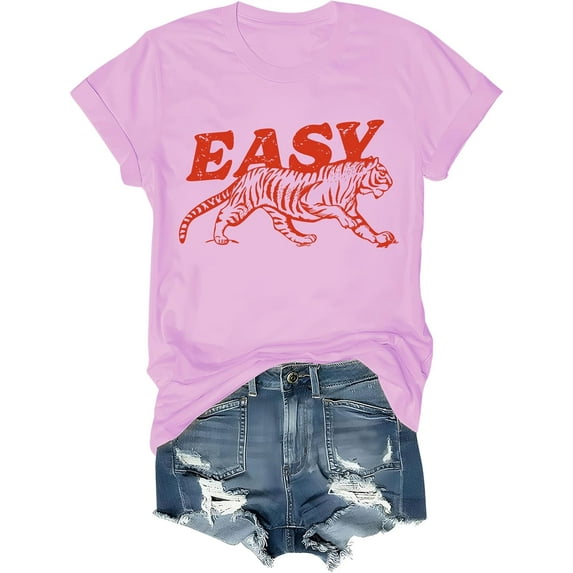 Easy Tiger Shirt Women Man, Easy Tiger Shirt, Tigers Shirts Women Man