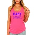 thumbnail image 1 of Easy Tiger Tank Top for Women and Teens Trendy Everyday Tiger Sleeveless Tee Neon Pink Tank Top Medium, 1 of 4