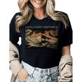 thumbnail image 1 of Easy Tiger Vintage Art Woman And Tiger Graphic Tees Womans Tshirt Shirts Black White S-5XL Tops, 1 of 4