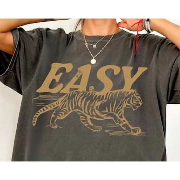 Easy Tiger Vintage Retro T-Shirt