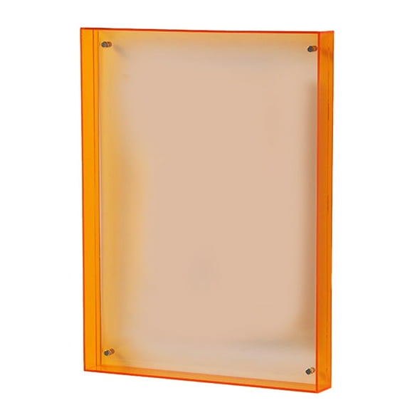 Easy To Assemble Acrylic Picture Frame DIY Frame Clear Acrylic Material Elegant Design Frameless Picture Holder