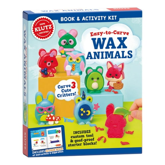 Easy-To-Carve Wax Animals, (Hardcover)