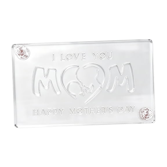 Easy To Clean Acrylic Stencil For Decorating Cakes Cookie And Chocolates Use Practical Tiramisu Dusting Molds