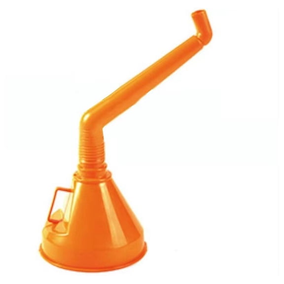 Easy To Clean Plastic Funnel Large Mouth with Hands frees designs & Removable Filter for various Kitchen Applications
