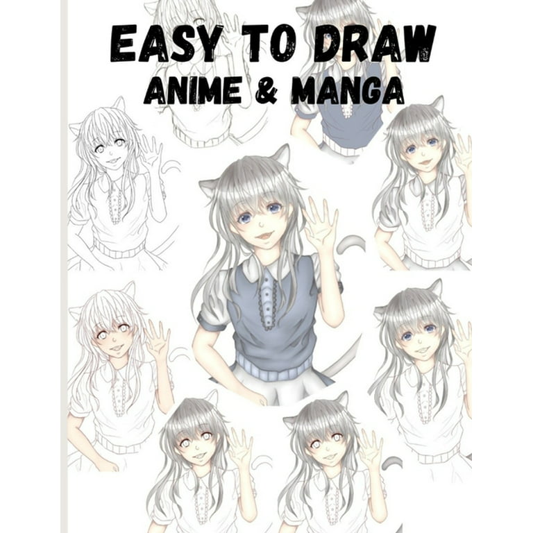 Anime Drawing Club: Drawing Anime and Manga Persons Step by Step for  Beginners.