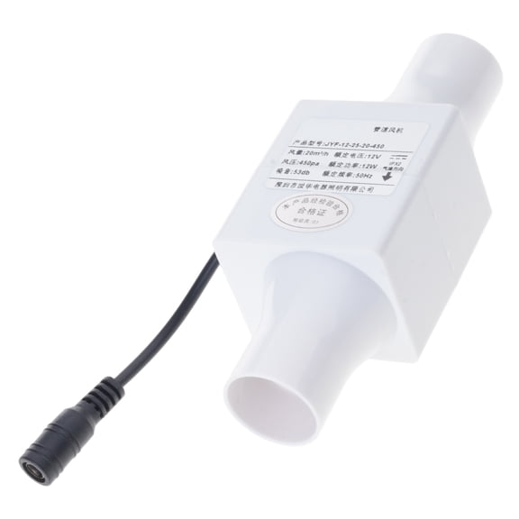 Easy To Install High Efficiency Duct Ventilation Fan Low 12V For House Kitchen, Air Exchange in Small Spaces
