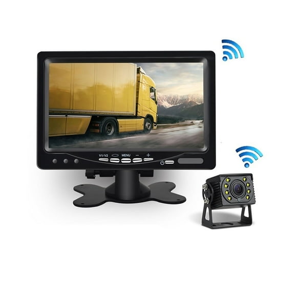 Easy To Install Truck Rear View Camera Wifi Wireless Wiring Kit 2.4GHz DC 24V Car Camera Wireless Transmitter/receiver 2021 New ,Easy to Operate