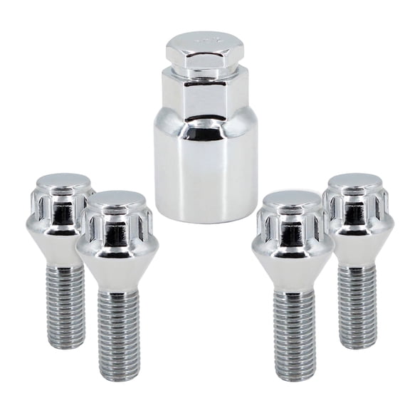 Easy To Install Wheel Security Locking Lugs Nut Corrosions Resistant For Long Lasting Performances On Multiple Vehicles