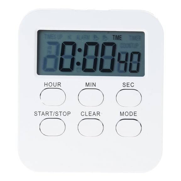 Student Friendly Learning Timer LED Display Cooking Stopwatch Large Screen Time Management Tool Baking Supplies