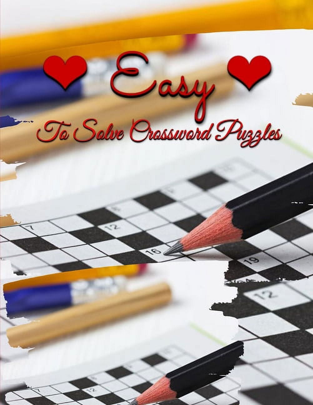 Easy To Solve Crossword Puzzles Easy Cross Word Puzzle Books