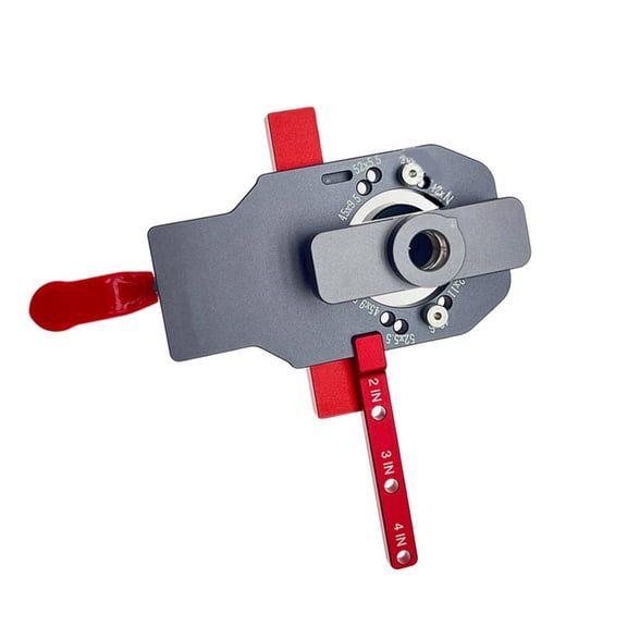 Easy To Use 35mm Concealed Hinge Jig Guide for Fast Cabinet Door Installation