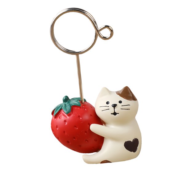 Easy To Use Cartoon Shape Note Clip Sticky Note Holder Clip Features Slot Design For Quick Memo And Photo Placement