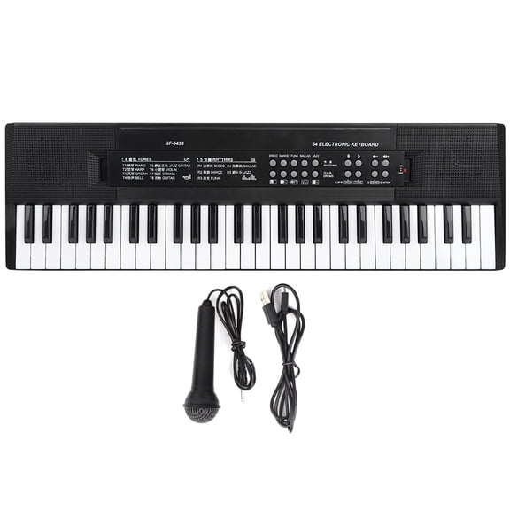 Easy To Use Elegant Electronic Keyboard, 54-Key Electronic Organ, For Chidren Adult