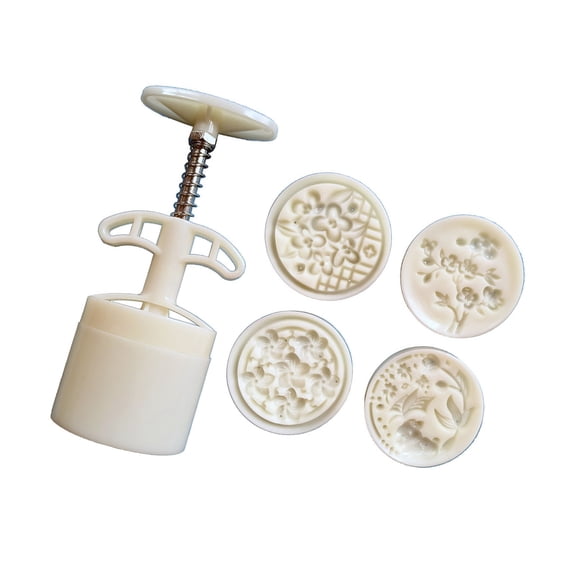 Easy To Use Flower Shape Molds Unique 75g Flower Cakes Press For Autumn Festivities And Family Gatherings