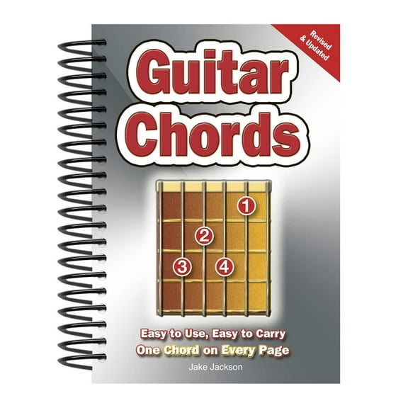 Easy-To-Use Guitar Chords: Easy-To-Use, Easy-To-Carry, One Chord on Every Page, (Paperback)