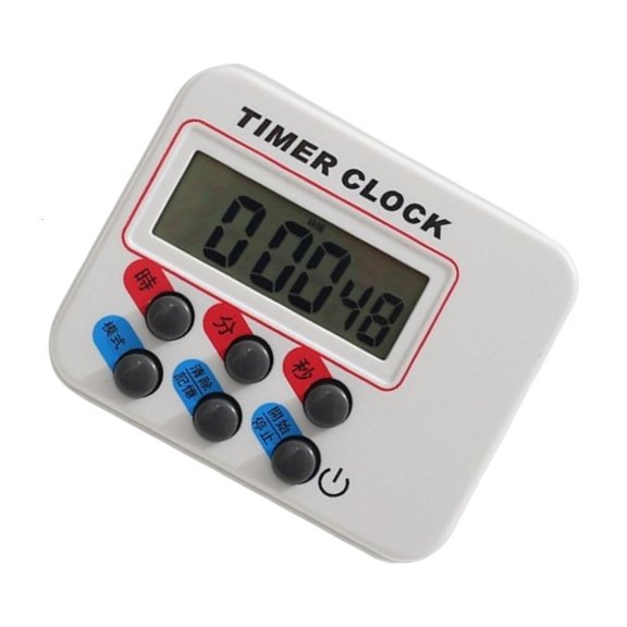 Easy To Use Kitchen Count Down Device Accurate 60 Minutes Timing Gadget Perfect For Baking Enthusiasts