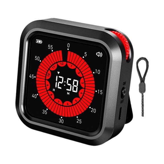 Easy To Use Kitchen Timer With Large Number Perfect For Baking And Studying Back Countdowns Device