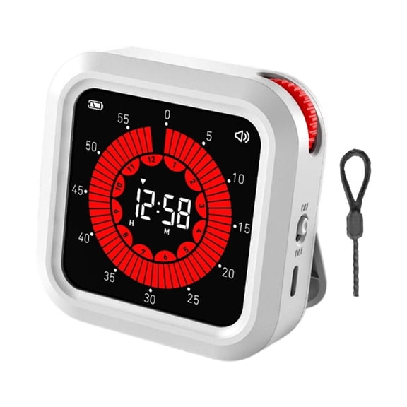 Easy To Use Kitchen Timer With Large Number Perfect For Baking And Studying