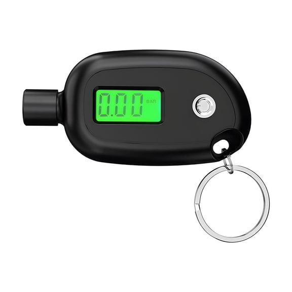 Easy To Use LCD Tire Pressure Gauge With Auto Shutoff And Bright Digital Display Tire Safety Alarm Testing Tool