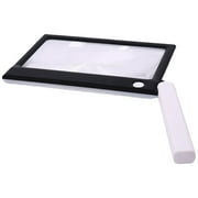 Easy To Use Magnifying Tool with LED Light Large Lens Ergonomic Handle Portable Magnifier with illuminations for senior