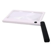 Easy To Use Magnifying Tool with LED Light Large Lens Ergonomic Handle Portable Magnifier with illuminations for senior