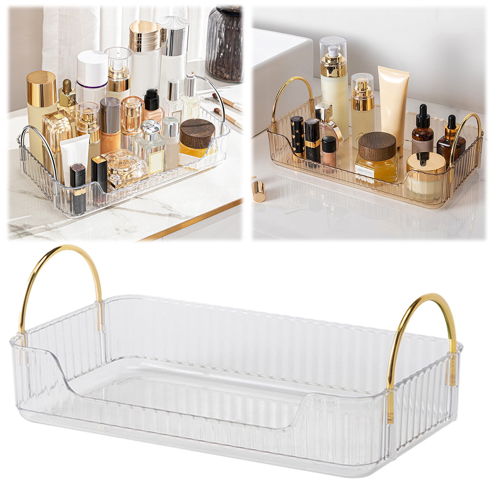 Easy To Use Makeup Organizer And Disposal Makeup Storage Tray With