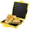 thumbnail image 1 of Easy-To-Use Microwave Sandwich Maker With Adjustable Silicone Straps - Quick, Even Cooking For Crispy Toasties & Grilled Cheese, Dishwasher Safe, 1 of 11
