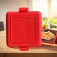 thumbnail image 1 of Easy-To-Use Microwave Sandwich Maker With Adjustable Silicone Straps - Quick, Even Cooking For Crispy Toasties & Grilled Cheese, Dishwasher Safe, 1 of 11