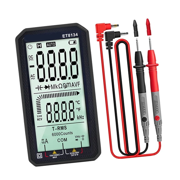 Easy To Use Portable Digital Multimeter Suitable For Voltages And Capacitance Check Labs And Workshops Use Quick Readings