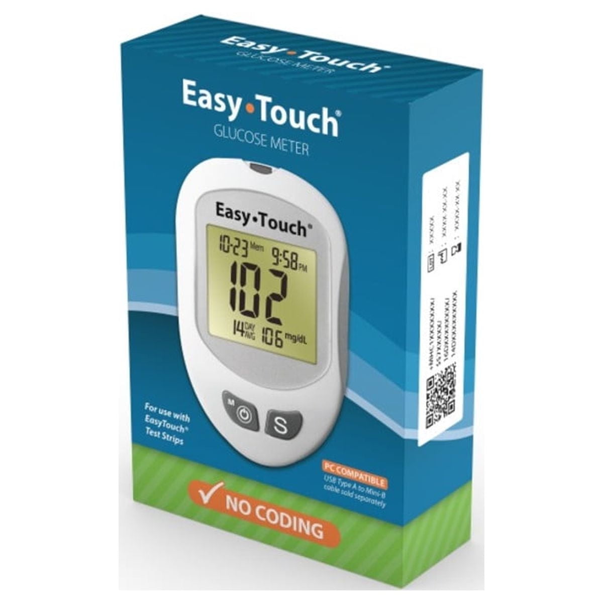 Easy touch glucose meter only 807002 walmart